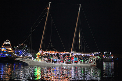 Schooner Wharf Bar - Key West, Florida - Annual Schooner Wharf Lighted 