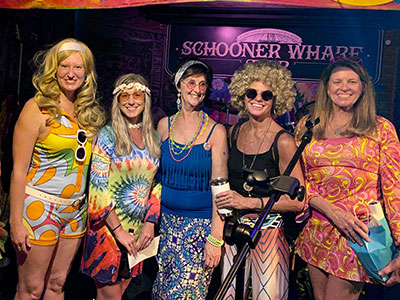 Wharfstock 2022 at Schooner Wharf Bar Annual 60’s Costume Contest & Party
